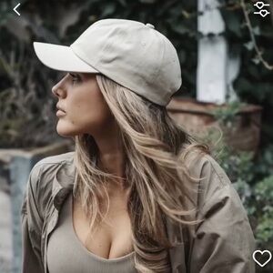 NWT “Balance, Sculpt, Focus” YR Pilates Cap / Hat - beige